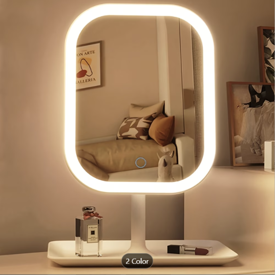 LED Touch Vanity Mirror with Dimmable Lighting