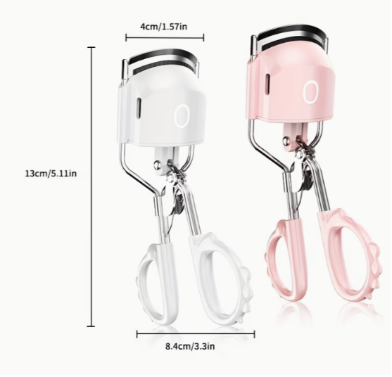 Rechargeable Heated Eyelash Curler – 2 Temperature Settings