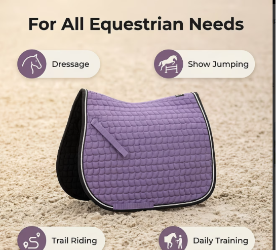 Quilted Bubble Saddle Pad – Full/Large