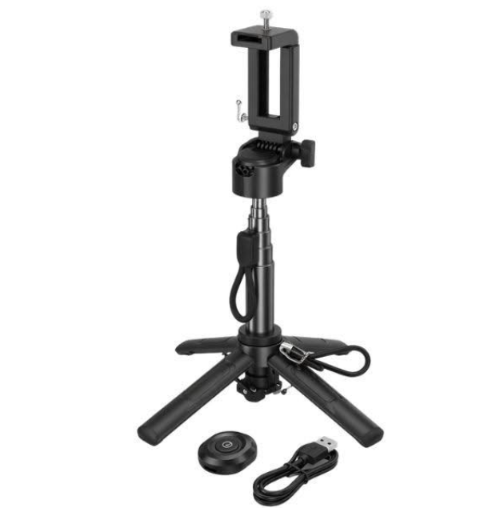 40" Phone Selfie Stick Tripod with Wireless Remote & 360° Rotation