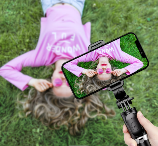 40" Phone Selfie Stick Tripod with Wireless Remote & 360° Rotation