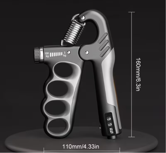 Adjustable Hand Gripper 5-100KG – Grip Strength Trainer with Mechanical Counter
