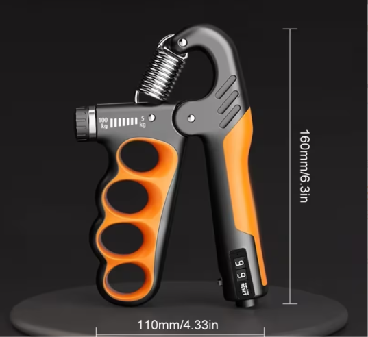 Adjustable Hand Gripper 5-100KG – Grip Strength Trainer with Mechanical Counter