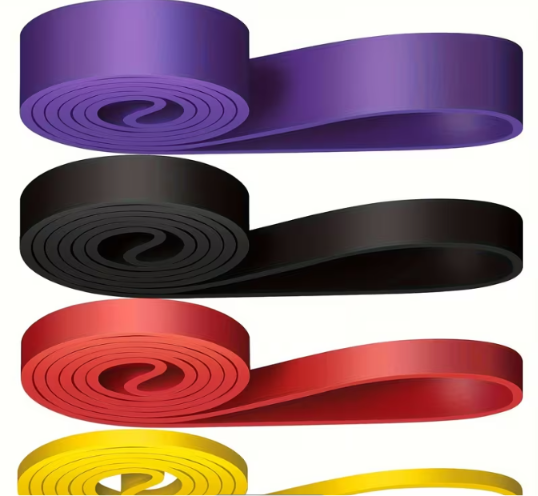 4pcs Resistance Bands Set – Pull Up & Workout Assist Bands.