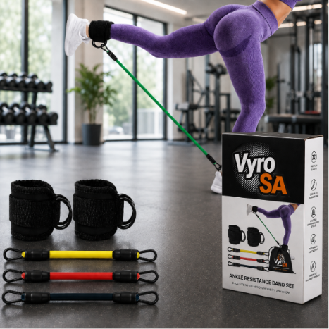 5-Piece Ankle Resistance Bands Set