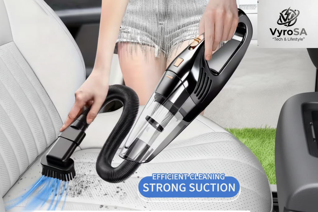 Car Cleaning Lifestyle with VyroSA Logo