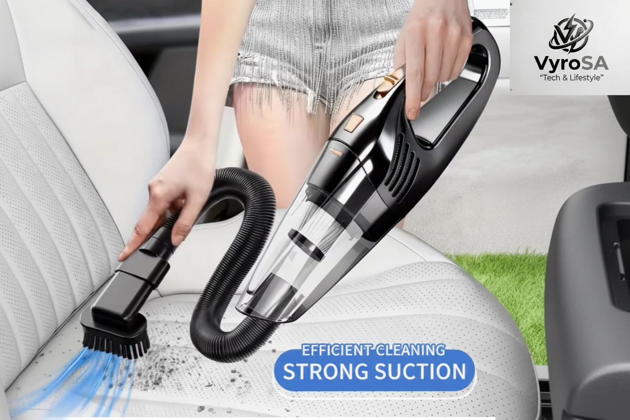 Car Cleaning Lifestyle with VyroSA Logo