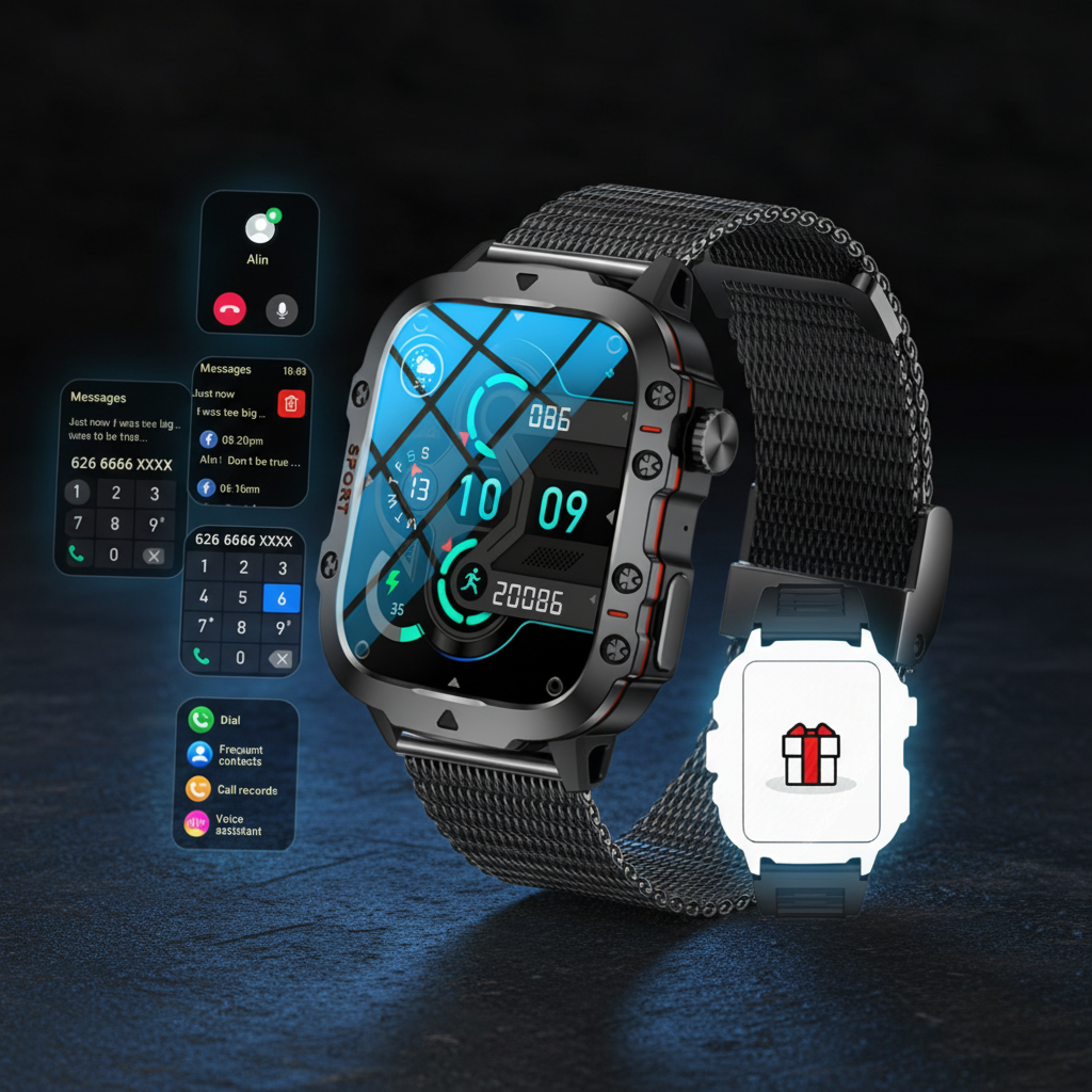 Military Smart Watch Lifestyle